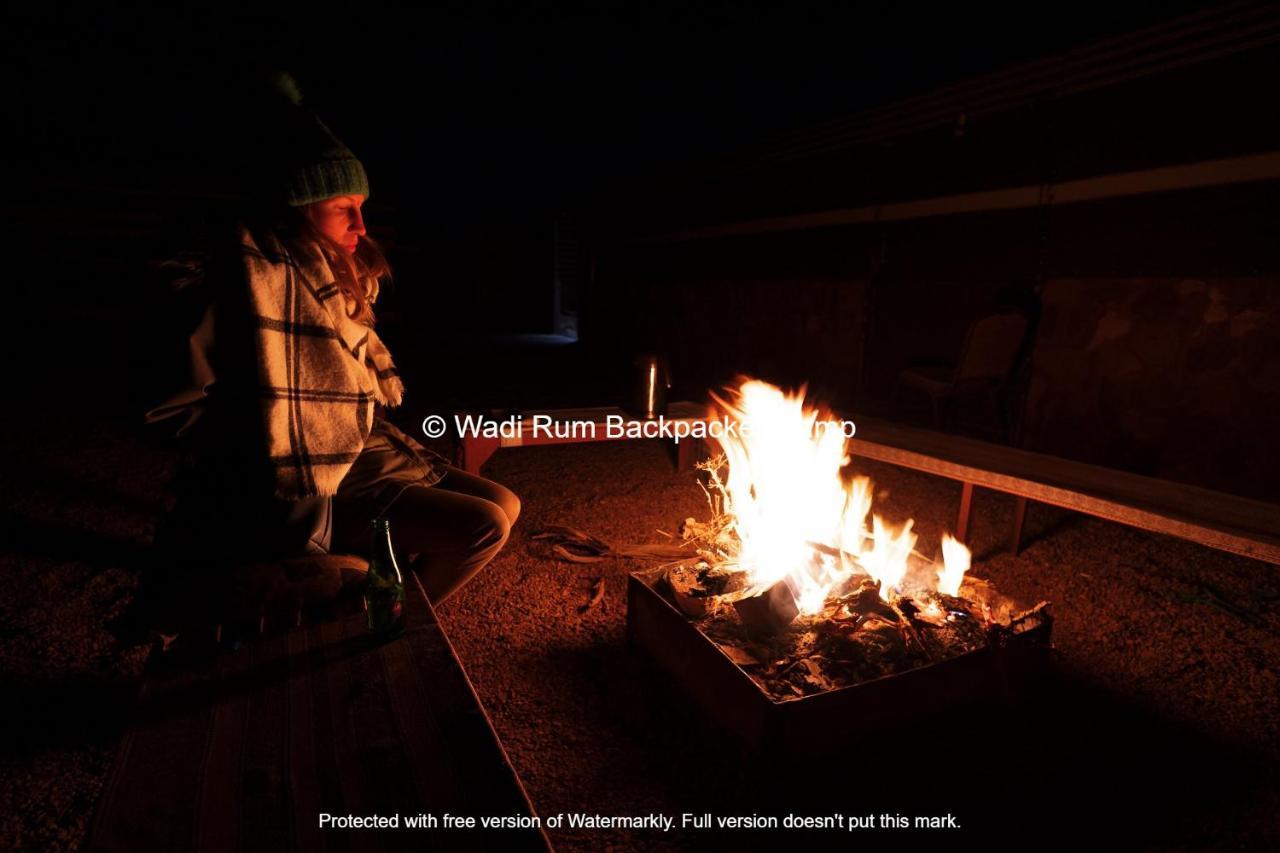 Wadi Rum Backpacker Camp Exterior foto